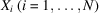 [X_{i}\ (i = 1,\ldots,N)]