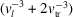[(v_{l}^{-3} + 2v_{\rm tr}^{-3})]