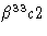 $\beta^{33}c2$