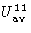 $U^{11}_\mathrm{av}$