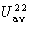 $U^{22}_\mathrm{av}$