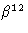 $\beta^{12}$